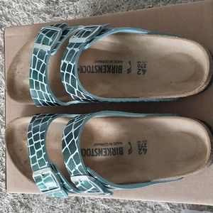 Birkenstock Arizona Gator Sandals Size 11